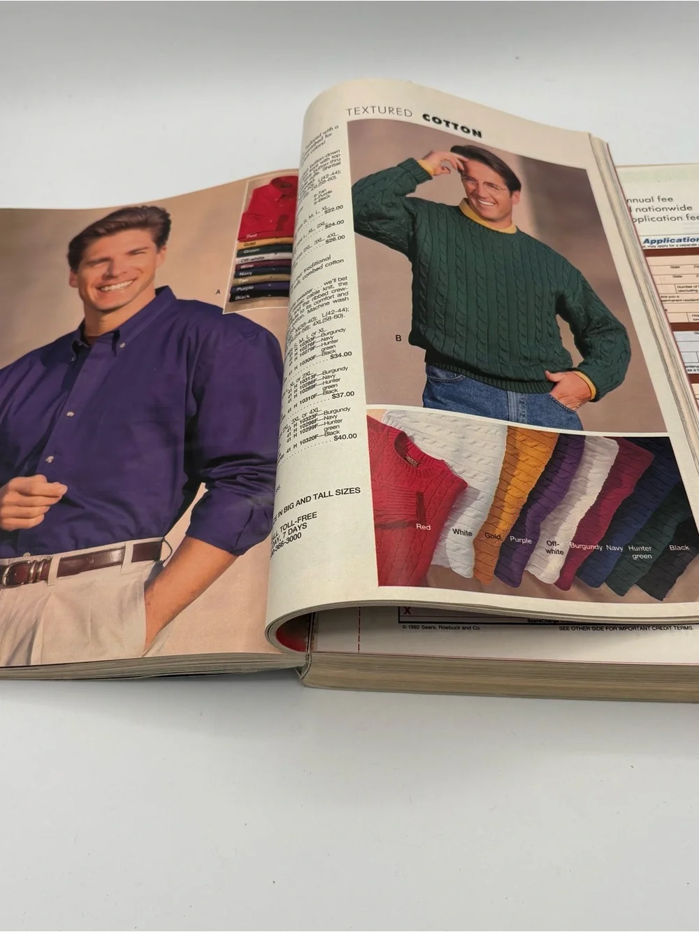 Sears 1992-1993 Fall-Winter Catalog Fashion Retro Clothing Vintage 90’s Styles